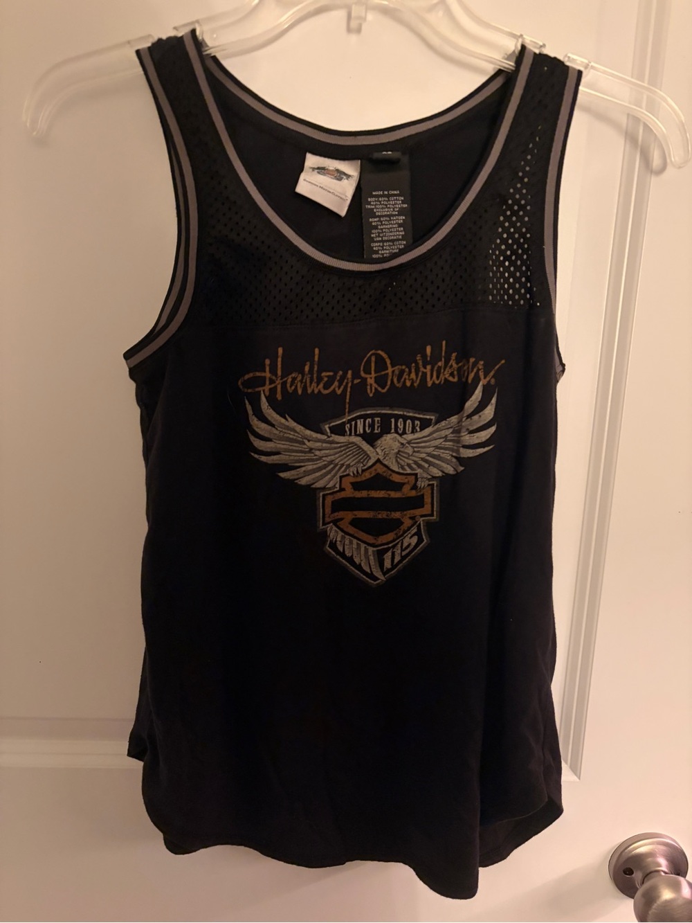 Harley-Davidson women’s Black Graphic Tank Top